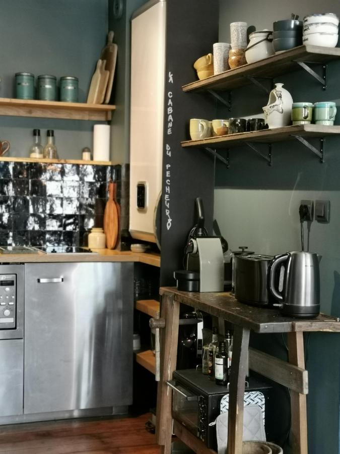 La Cabane Du Pecheur 翁弗勒尔 外观 照片